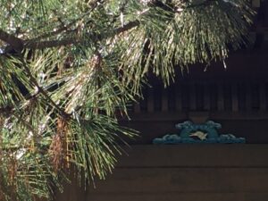 一ツ葉稲荷神社の兎